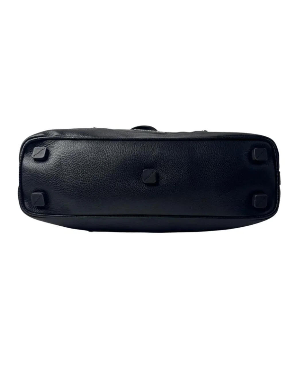 Bvlgari Urban Tote Business Leather Black